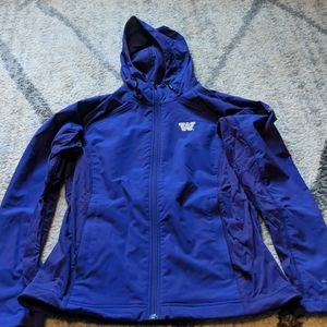 Purple Columbia Washington University Jacket